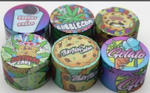 60 mm Strains of Green Zinc Alloy 4-part Grinder