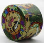 60 mm Strains of Green Zinc Alloy 4-part Grinder