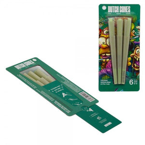 Dutch Cones | 6x Green Hemp 1 1/4 Pre-Rolled Cones