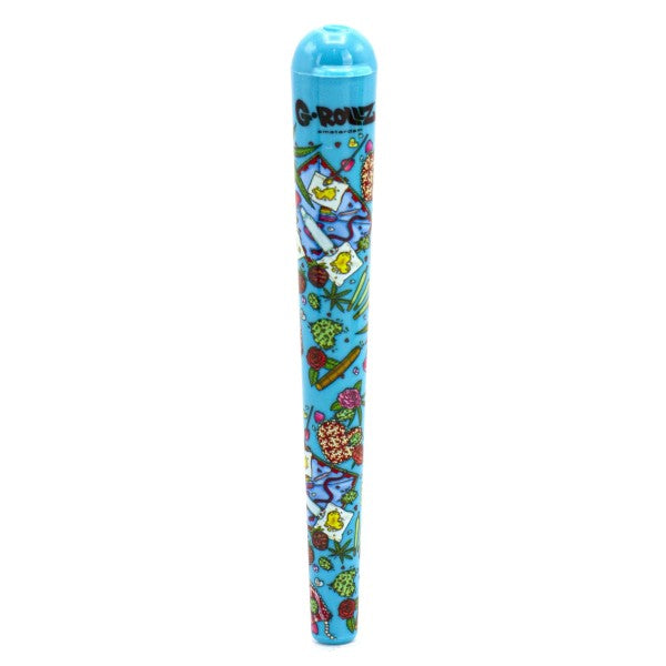 G-Tube | Amsterdam Picnic Cone Holder Blue/Candy Pink/ Pink/ Yellow