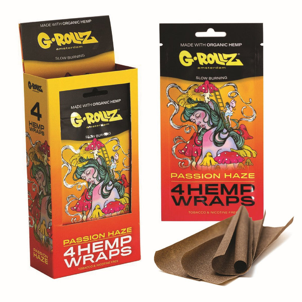 G-Rollz | 4x 'Passion Haze' Hemp Wraps