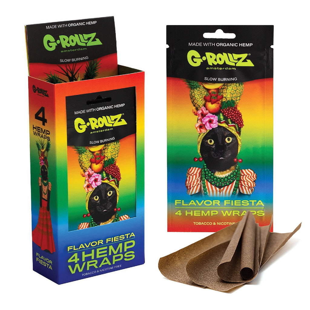 G-Rollz | 4x 'Flavor Fiesta' Hemp Wraps