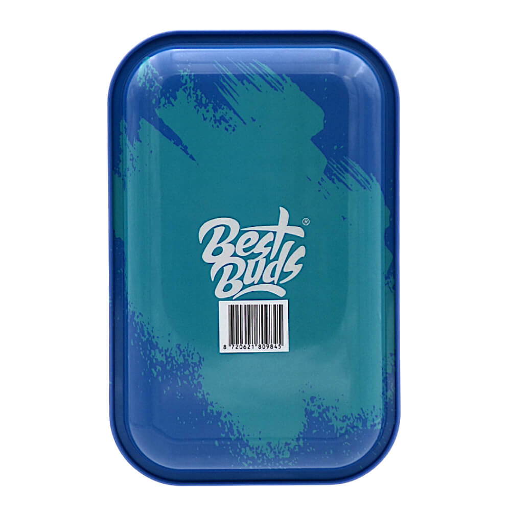 Best Buds Grand Daddy Purple Metal Rolling Tray Medium 17.6 x 27.5 cm