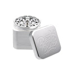 Best Buds The Cube Aluminium Grinder Silver 4 Parts (50mm)