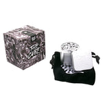 Best Buds The Cube Aluminium Grinder Silver 4 Parts (50mm)