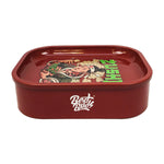 Best Buds Tin Box Rolling Tray with Storage Zushi