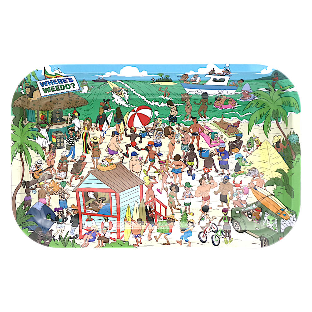 Best Buds Where Is Weedo? Rolling Tray Medium 17×28 cm