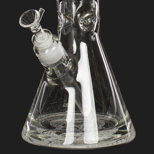 Amsterdam | Limited Edition Carved Koi Beaker Bong - H:41cm - Ø:50mm SG:18.8mm - 7mm thickness