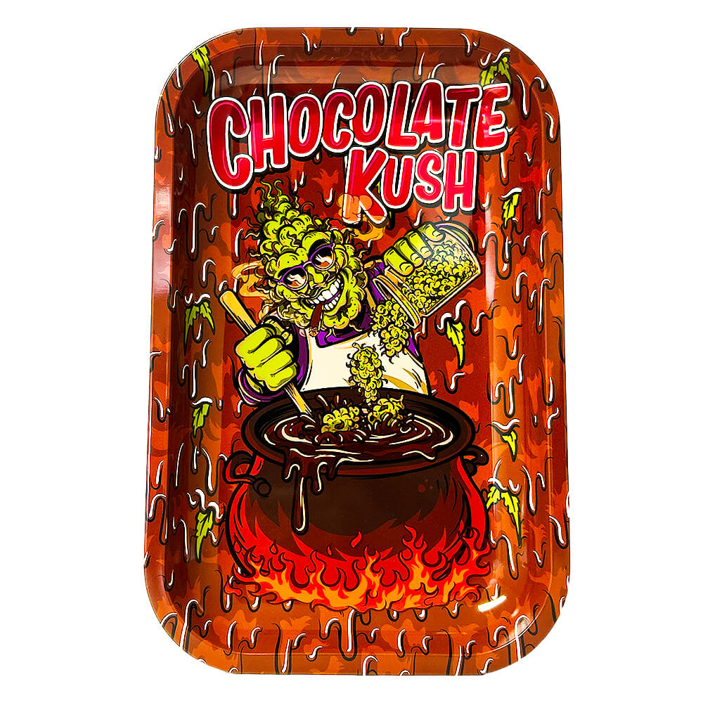 Best Buds Chocolate Kush Rolling Tray Medium 17×28 cm