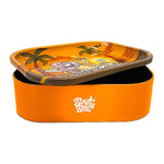 Best Buds Rolling Tray with Storage Box Sunset Sherbert