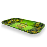Best Buds Lemon Haze Metal Rolling Tray Long 16×27 cm