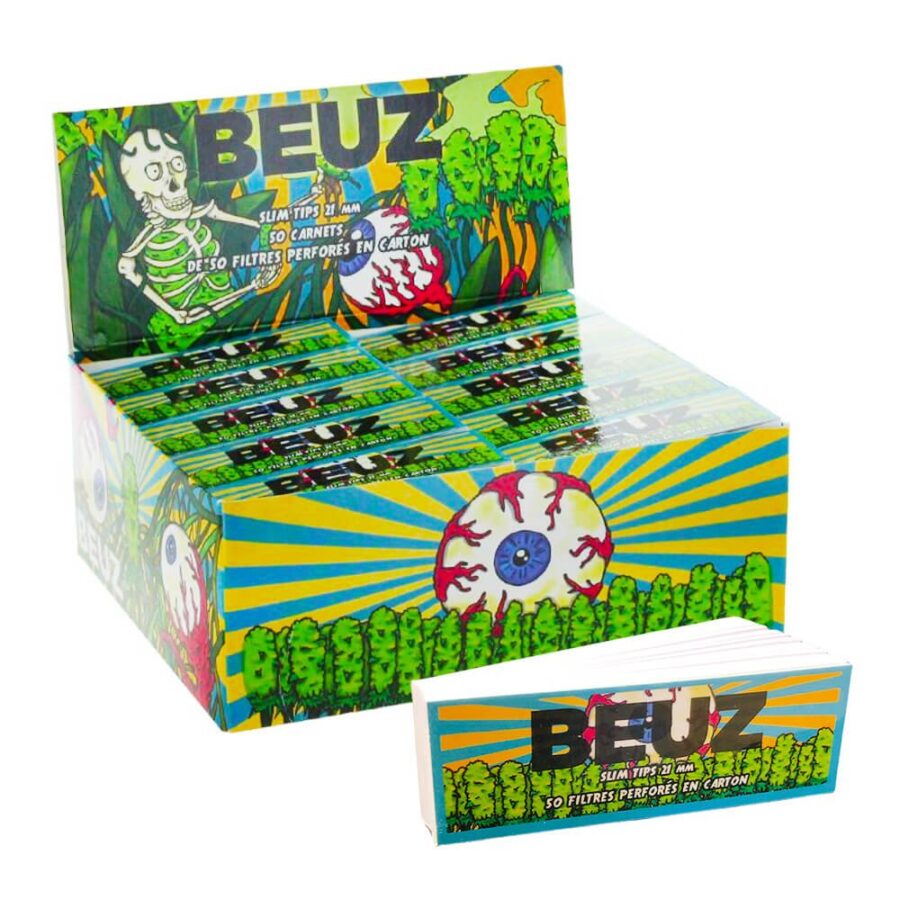Beuz Monsters City White Filter Tips