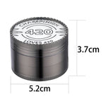 Champ High Mirror Metal Grinder 4-Parts