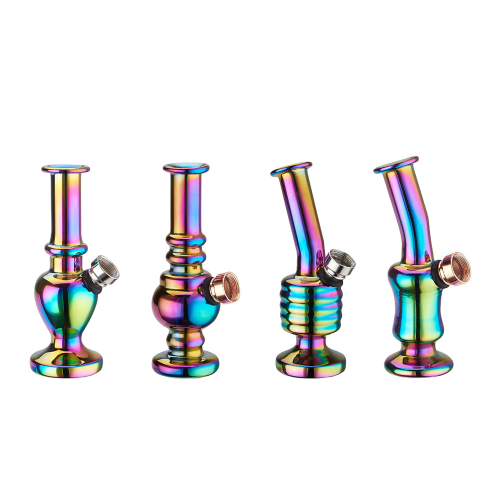 Champ High Mini Glass Rainbow Bong 12.5 cm