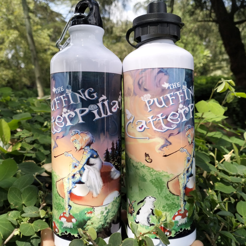 The Puffing Catterpillar Water Bottle
