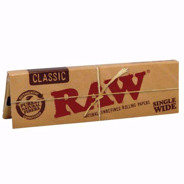 RAW Classic Single Wide Single Window Rolling Papers
