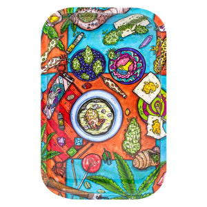 G-ROLLZ Amsterdam Picnic by the Sea Tray with Magnetic Cover