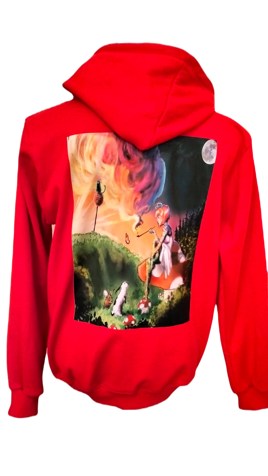 Puffing Catterpillar Adidas Fabric Hoodie