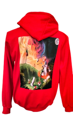 Puffing Catterpillar Adidas Fabric Hoodie