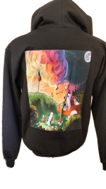 Puffing Catterpillar Adidas Fabric Hoodie