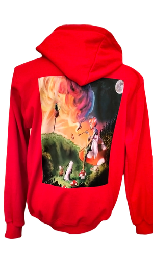 Puffing Catterpillar Adidas Fabric Hoodie