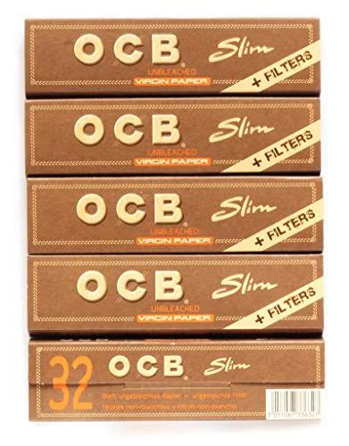 OCB Virgin Paper Kingsize + Filter Tips