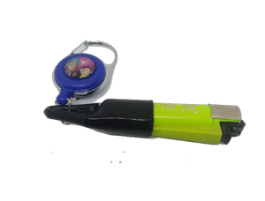 Lighter Leash with clip Rick cartoon Morty