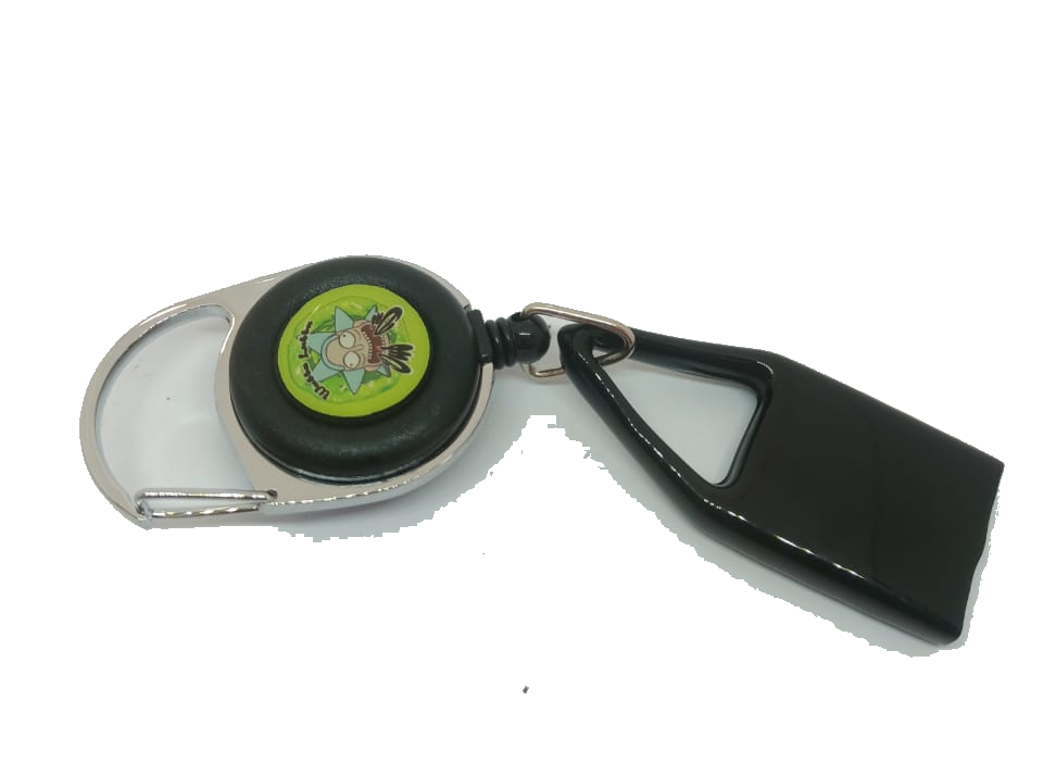 Lighter Leash with clip Rick cartoon Morty