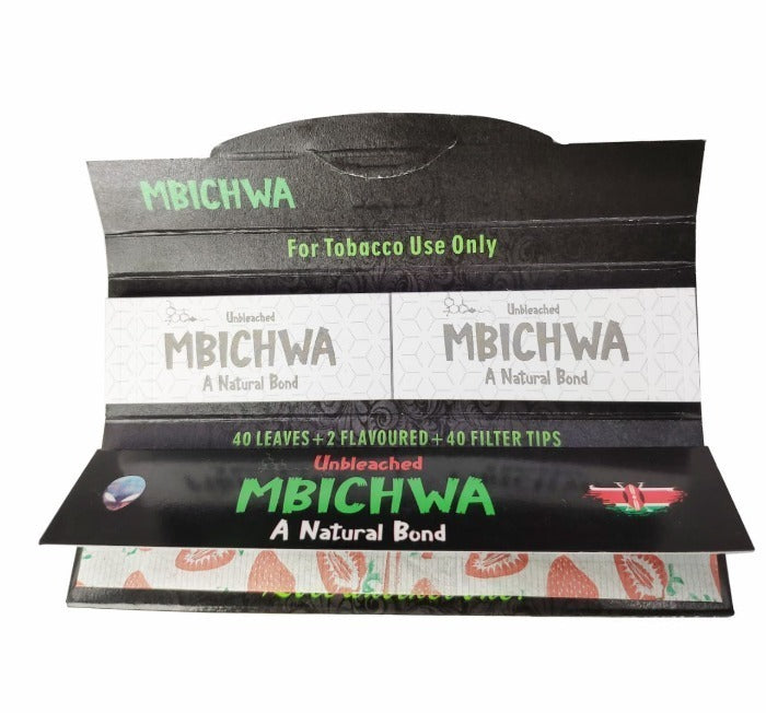 Mbichwa King-size Unrefined Unbleached Rolling Papers