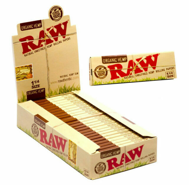 RAW Organic Hemp 1.1/4 Rolling Papers