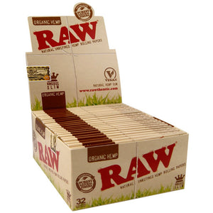 RAW Organic Hemp King-size Rolling Papers