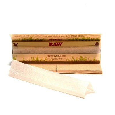 RAW Connoisseur Organic Hemp King-size Rolling Papers