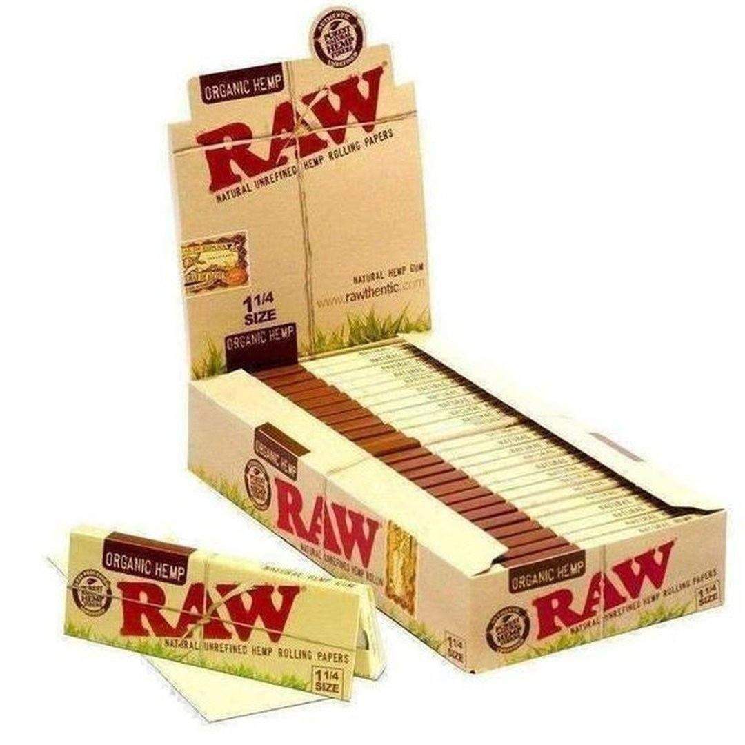 RAW Organic Hemp 1.1/4 Rolling Papers