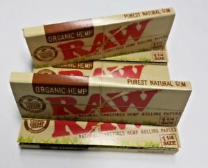 RAW Organic Hemp 1.1/4 Rolling Papers