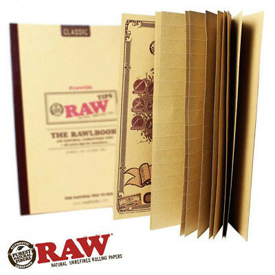 RAW Rawlbook480 Regular Rolling Paper Filter Tips
