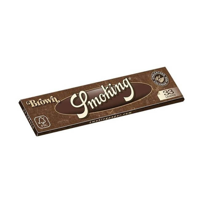 Smoking Brown kingsize slim rolling papers