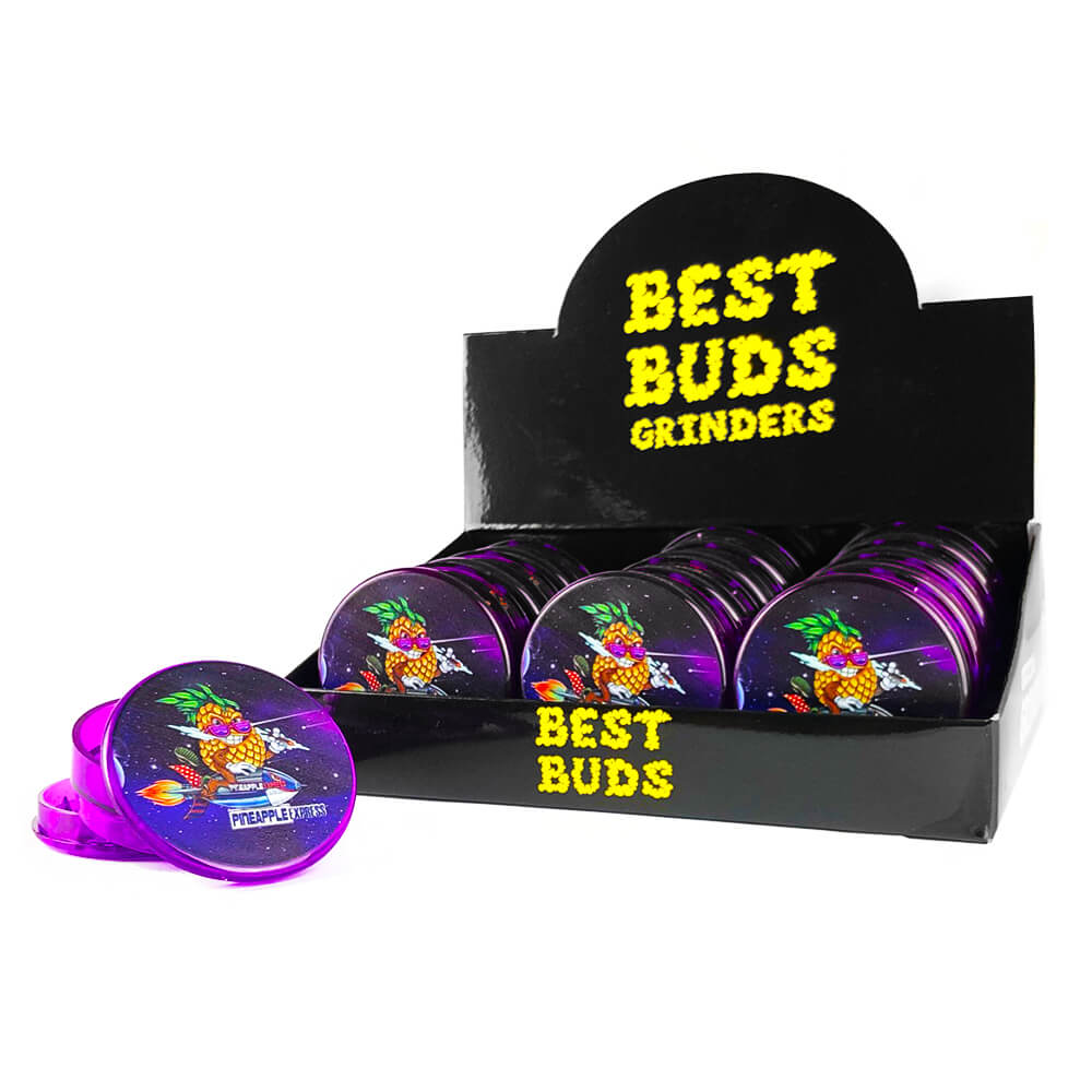 Best Buds Pineapple Express Acrylic 3-part Grinder