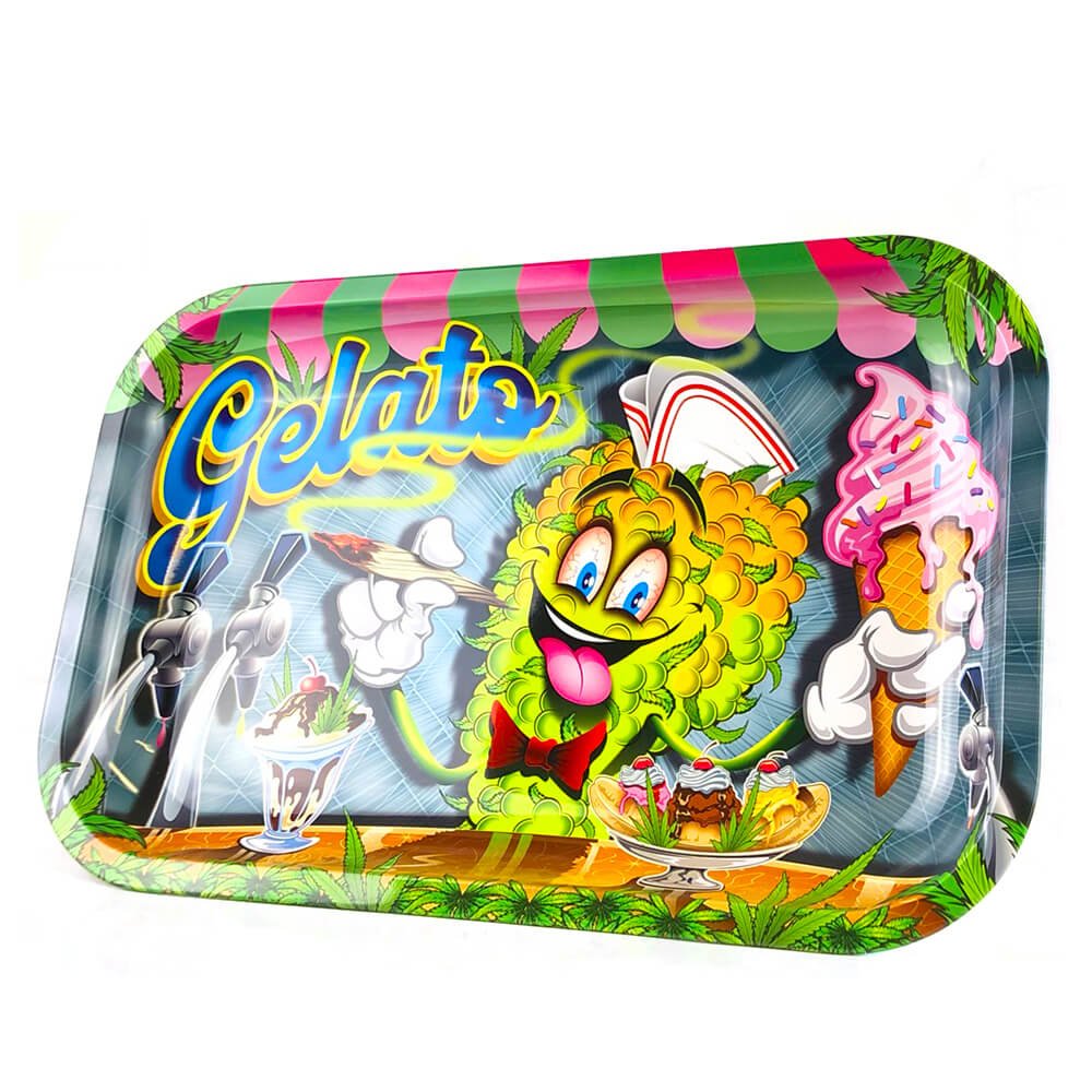 Gelato Medium Metal Rolling Tray