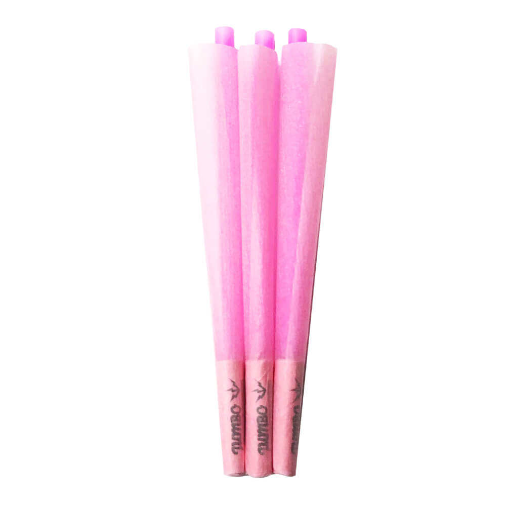 Pink Jumbo Kingsize Cones Pre-rolled 3-pack