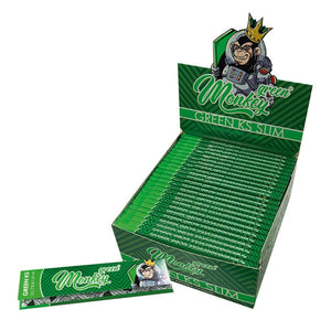 Monkey King Green Ultrathin Slow Burning King-size Papers