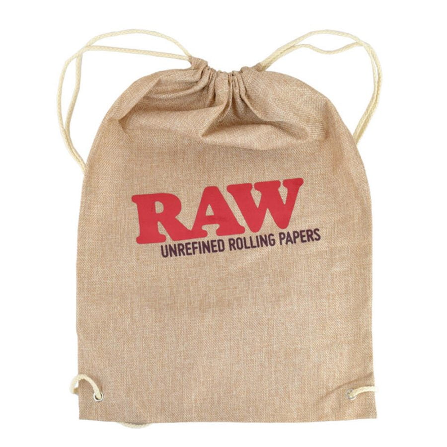 RAW Drawstring Bag Tan